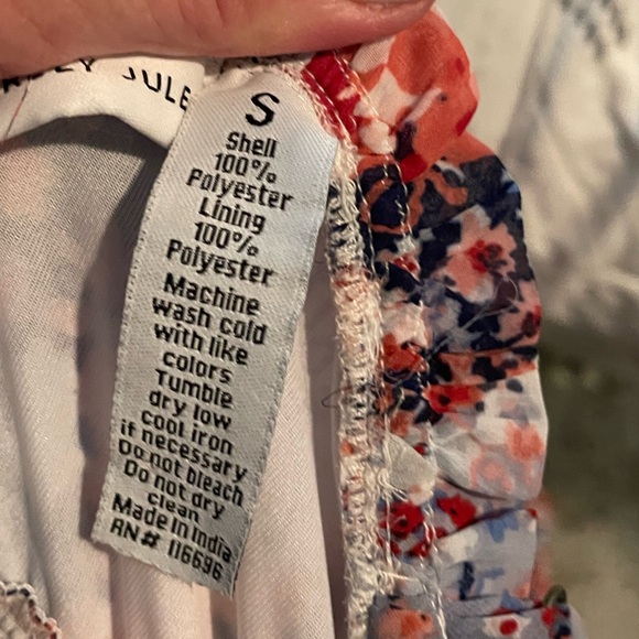 Sincerely‎ Jules Red, White and Blue with coral Floral Sundress size Small - Picture 4 of 7